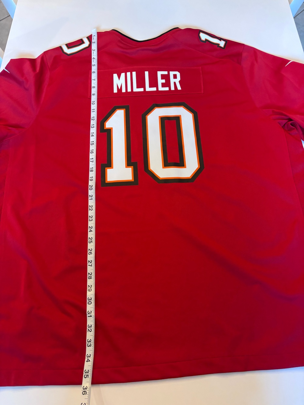 NFL Red Nike 3XL Player Patch Football Jersey - Picture 8 of 16